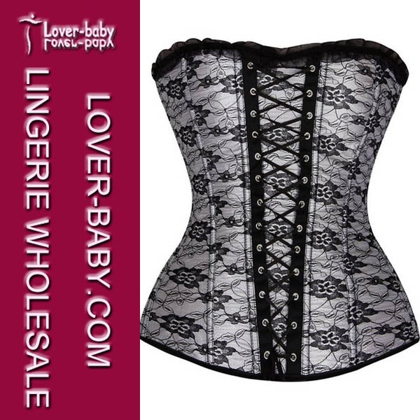 Sexy Lace Corset Lingerie and Bustiers (L42656-5)