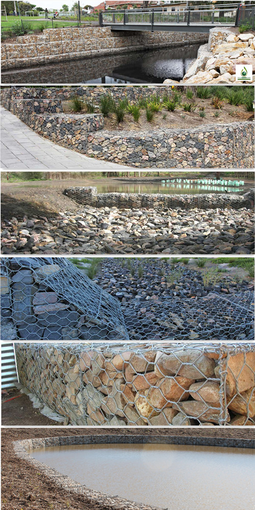 China Factory Best Price Galvanized Gabion Wall/Retaining Wall