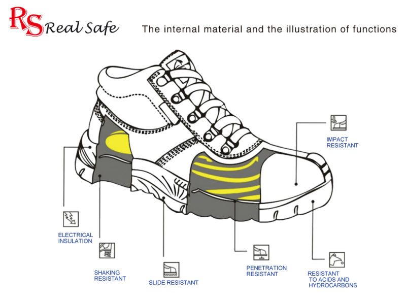 Stylish Pictures of Safety Shoes RS493