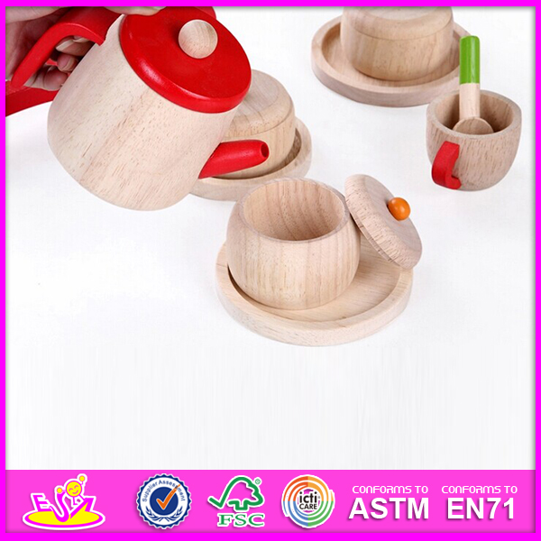 Modern Wooden Kitchen Toy Accessories for Kids, Hape Wooden Kitchen Accessories, Tableware Toy, Dinnerware Toy W10b093