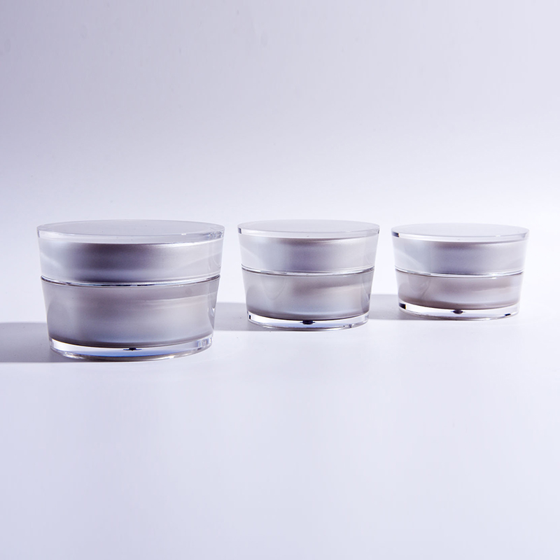 15g 30g 50g Plastic Acrylic White Cream Jars (EF-J09)