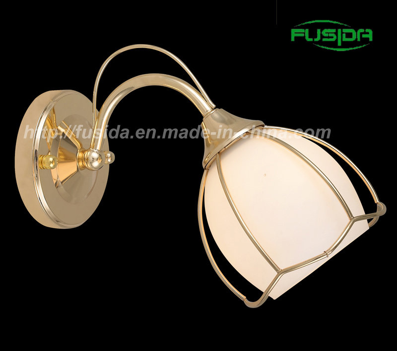 European Style Glass Indoor for Reading Wall Lamp (8122/1 W)