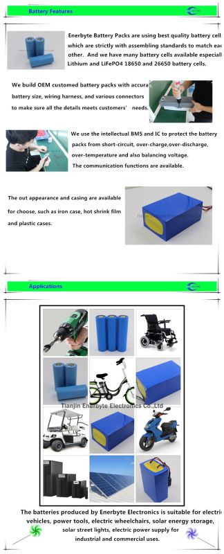 Solar Energy Lithium Battery Pack 12V15ah