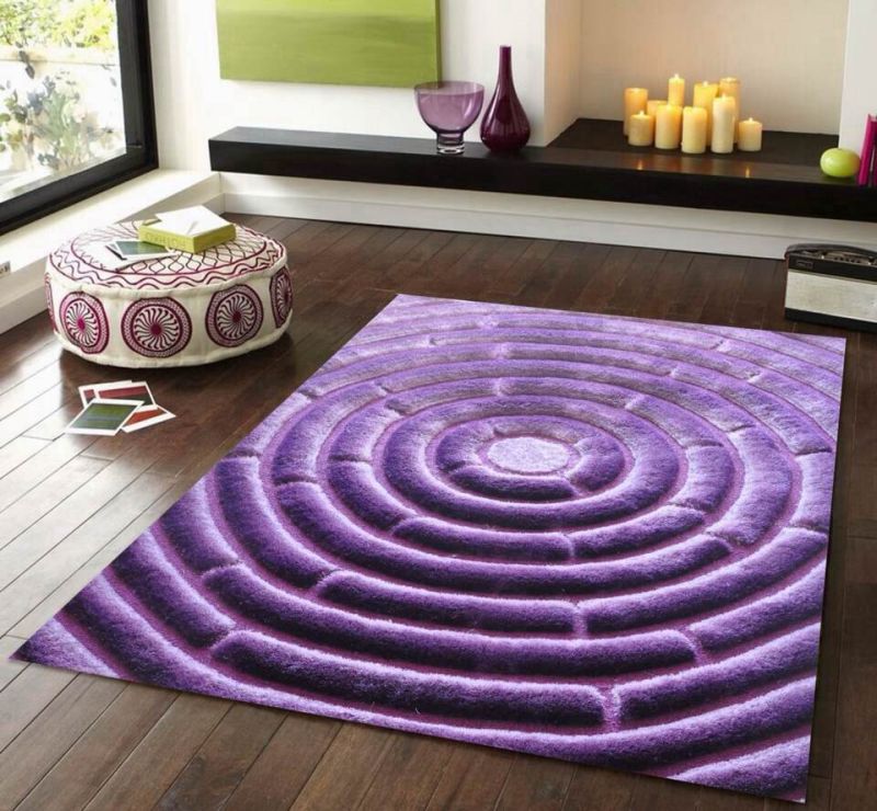 High Quality Polyester Modern Shaggy Rugs with 3D Effects