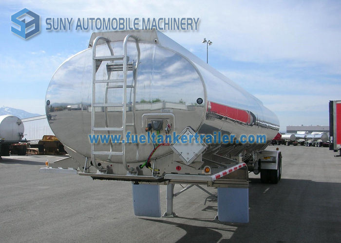 35000 L Aluminum 5454 Oil Tank Trailer