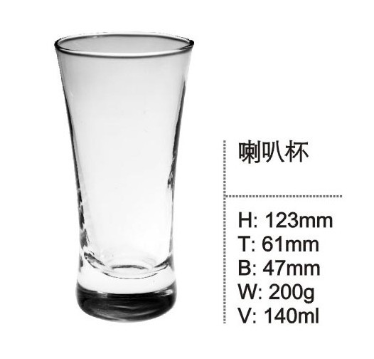 Water Glass Cup Drinking Glass for Tea Glassware Kb-Hn016