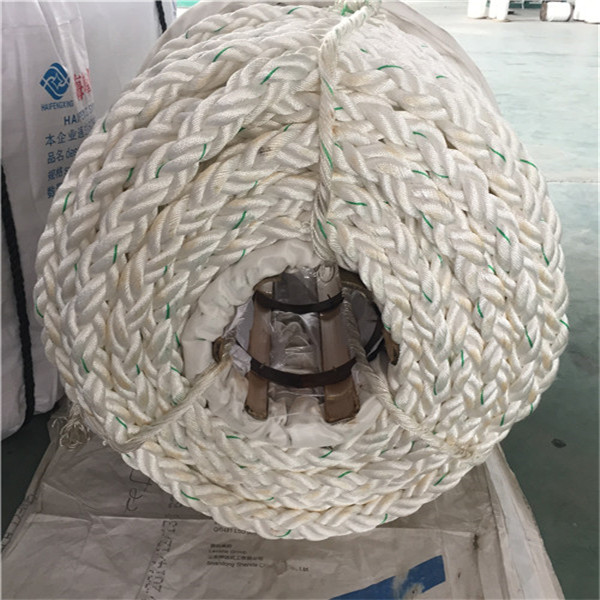 High Quality of 8-Strands Chemical Fiber Ropes, Long Service Life