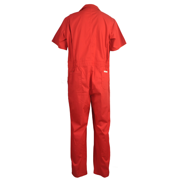 2016 Red One Piece Cheap Work Clothes Summer Coveralls for Men