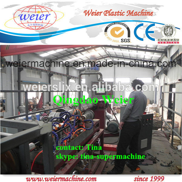 PE Spiral Wrapping Band Production Line/Spiral Pipe Extrusion Line