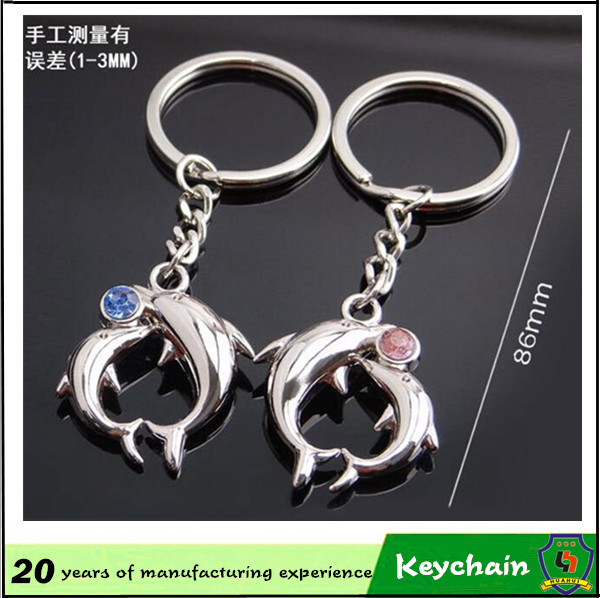 Popular Metal Cute Animal Key Chain for Lovers