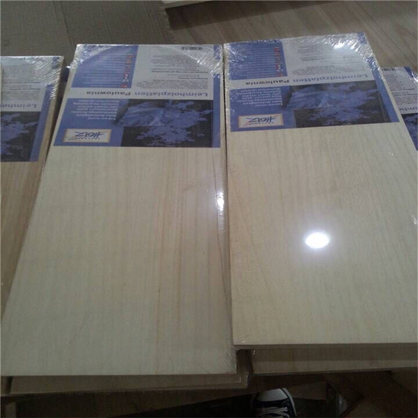 Sell Paulownia Board with Color Label in Supermarket