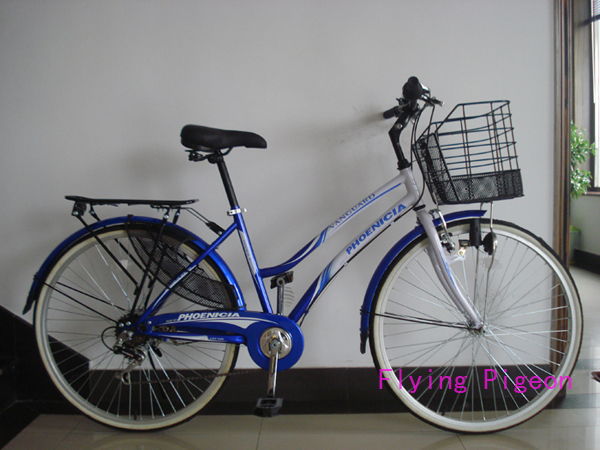 Lady Standard Bicycle 6speed City Bike (CB-013)