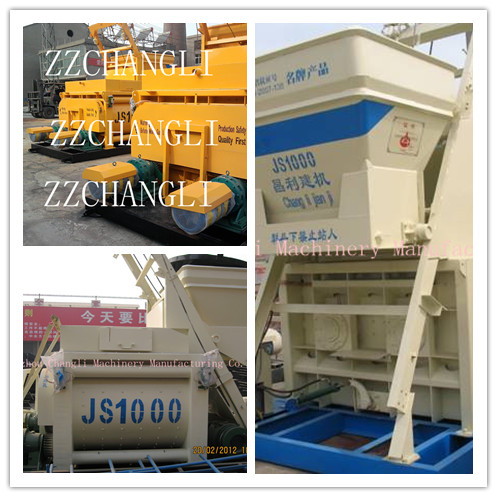 Js1000 Manufacture of Concrete Mixers, Low Price Concrete Mixers