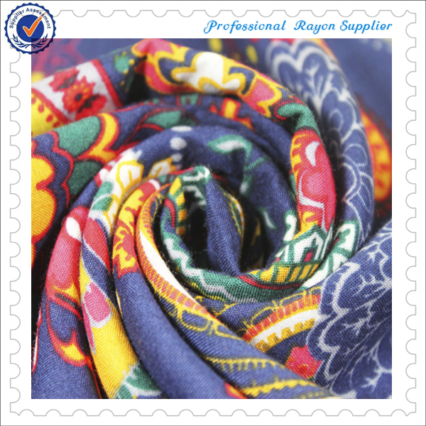 Rayon Hot Design Fabric