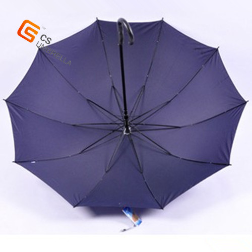 Blue Black Electro Metal Frame Umbrella for Men (YS-1012A)