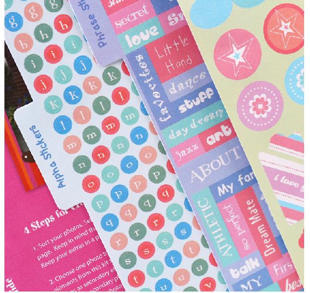 Paper Scrapbook for DIY Kits