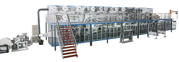 China Full-Servo Adult Pad Production Machine with CE (CNK300-SV)