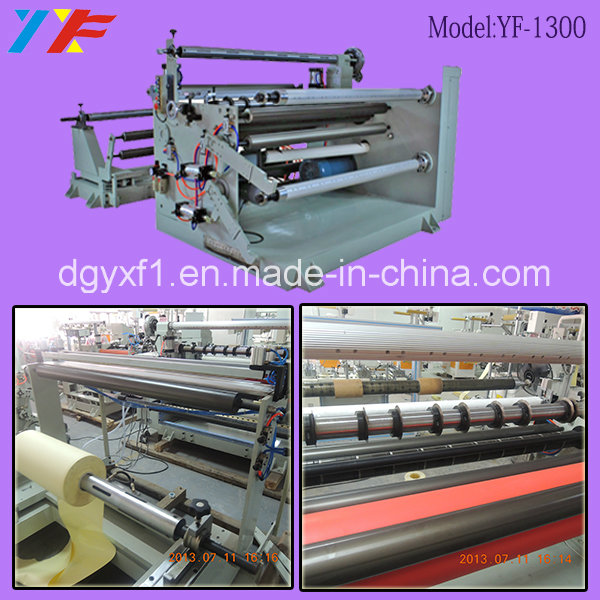 Auotmatic BOPP Adhesive Tape Fabric Paper Slitting Machine