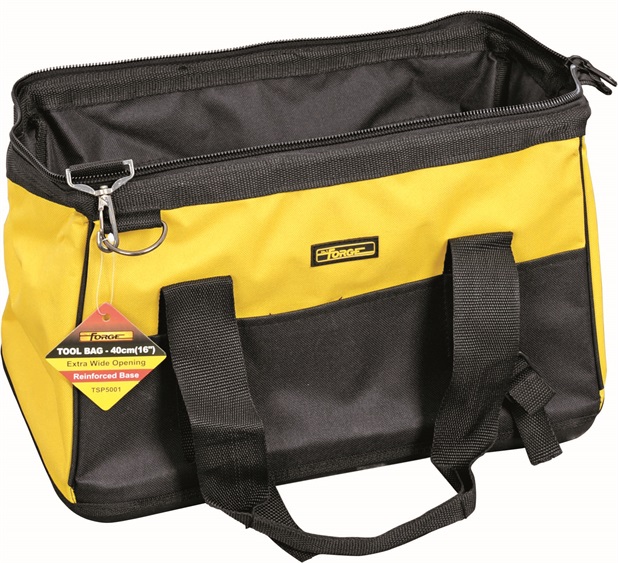 Tool Bag Fabric Reinforced-Base for Tool Storage Handtools