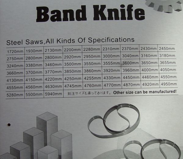 Super Steel Belt Band Knife