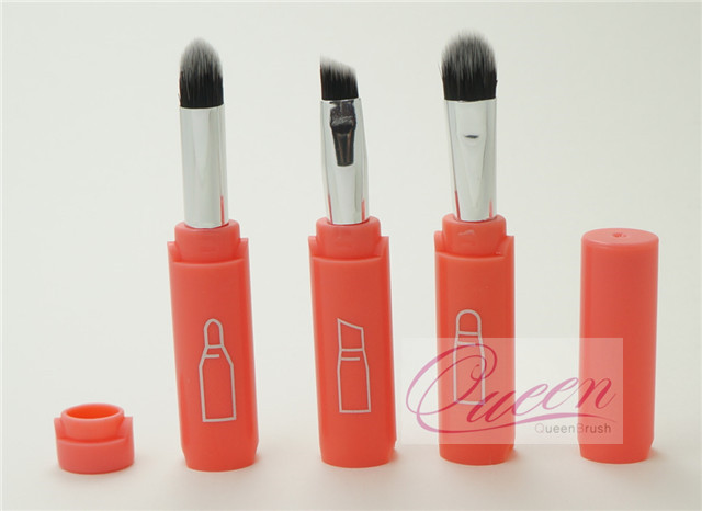 Hot Sale 3PCS Pink Eyeshadow Cosmetic Brush Set