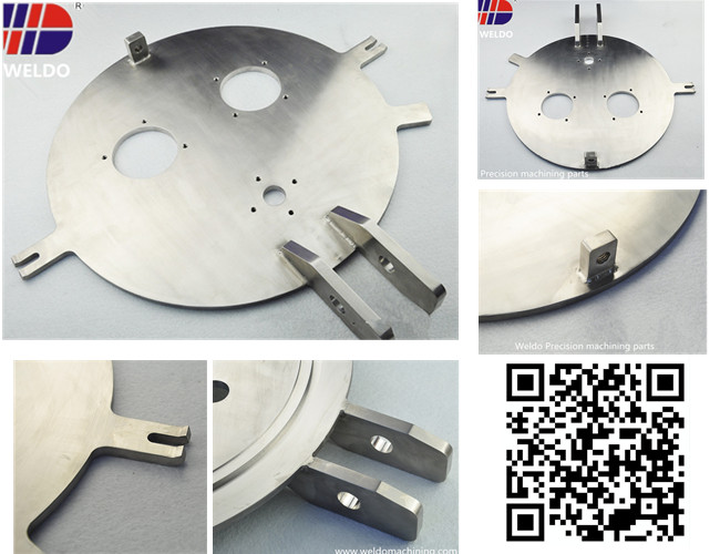 Machining Finish Big Stainless Steel Weldment CNC Machining Part