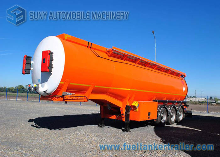 44000 L Oil Tank Truck Trailer 3 Axle Adr Tank Semi Trailer