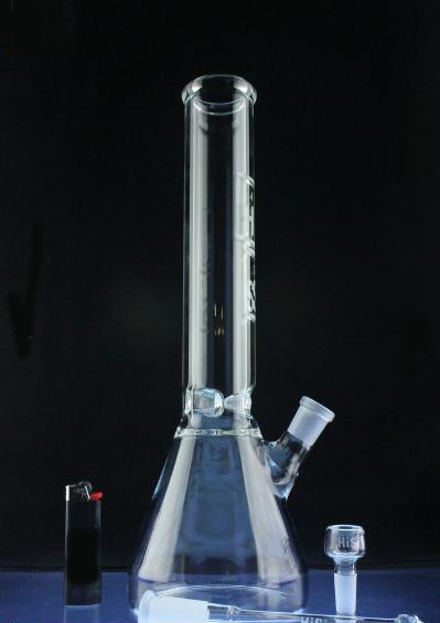 15 Inch Beaker Base Hookah Glass Smoking Water Pipe (ES-GB-553)