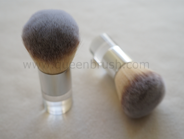 Three Tones Synthetic Hair Powder Brush