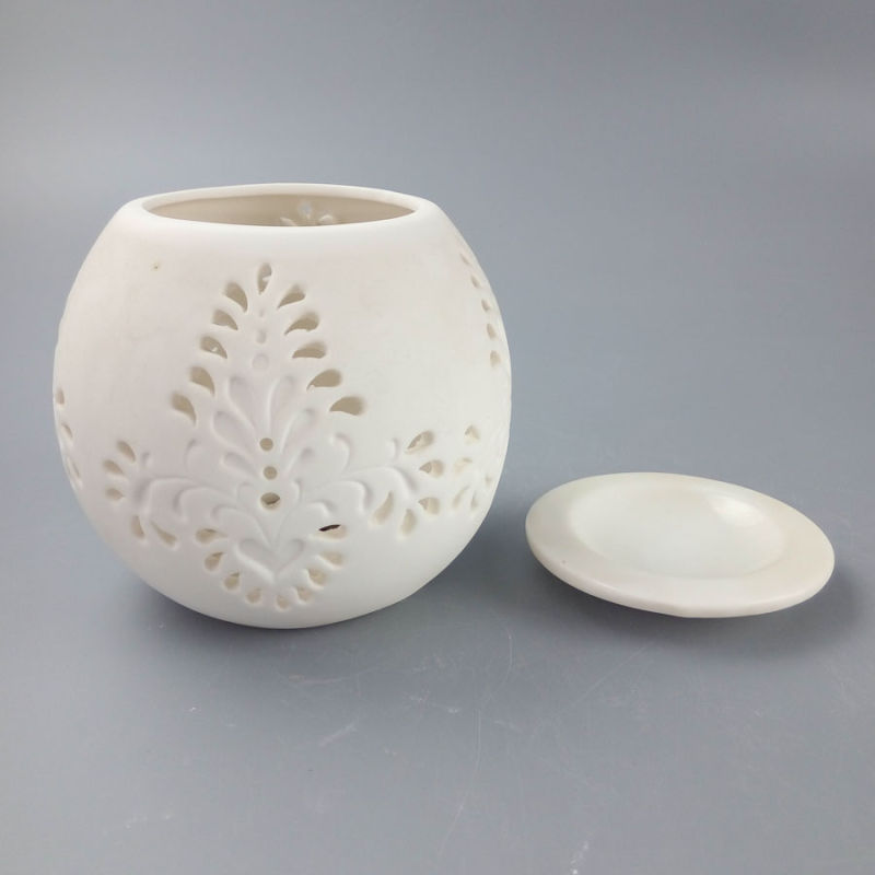 New Design Ceramic Tealight Oil Burner/Wholesale Ceramic Oil Diffuser