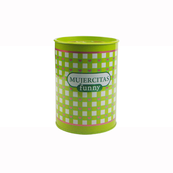 Round Tin Box for Gift Package Perfume Package Tin