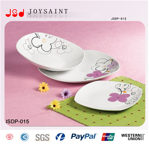 High Quality Cut Decal Dinner Set (JSD115-S022)