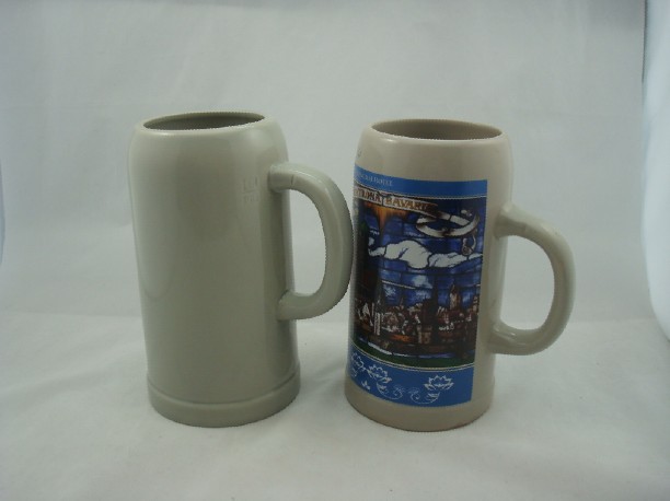 1 Liter Ceramic Beer Stein