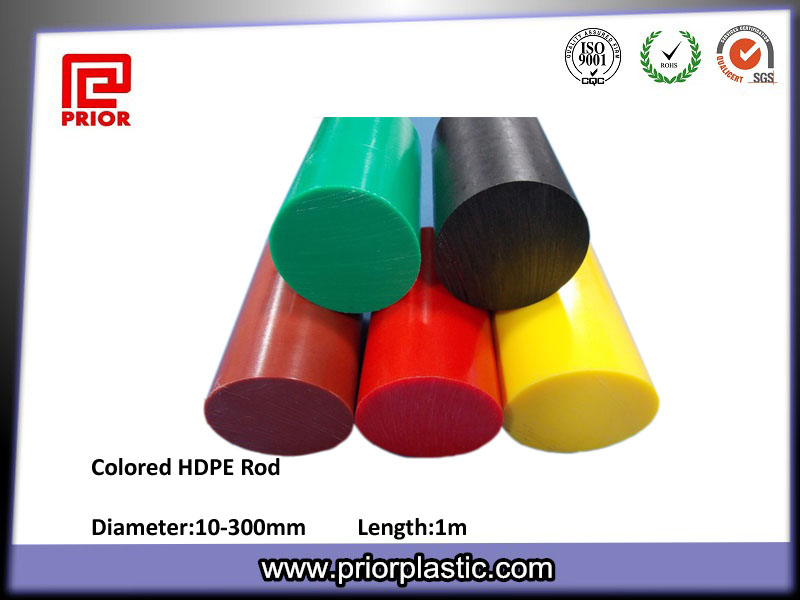 Natural White HDPE Rods with 10-300mm Diameter