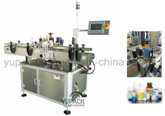 Bottles Rotary Label Printer Automatic Positioning Labelling Systems