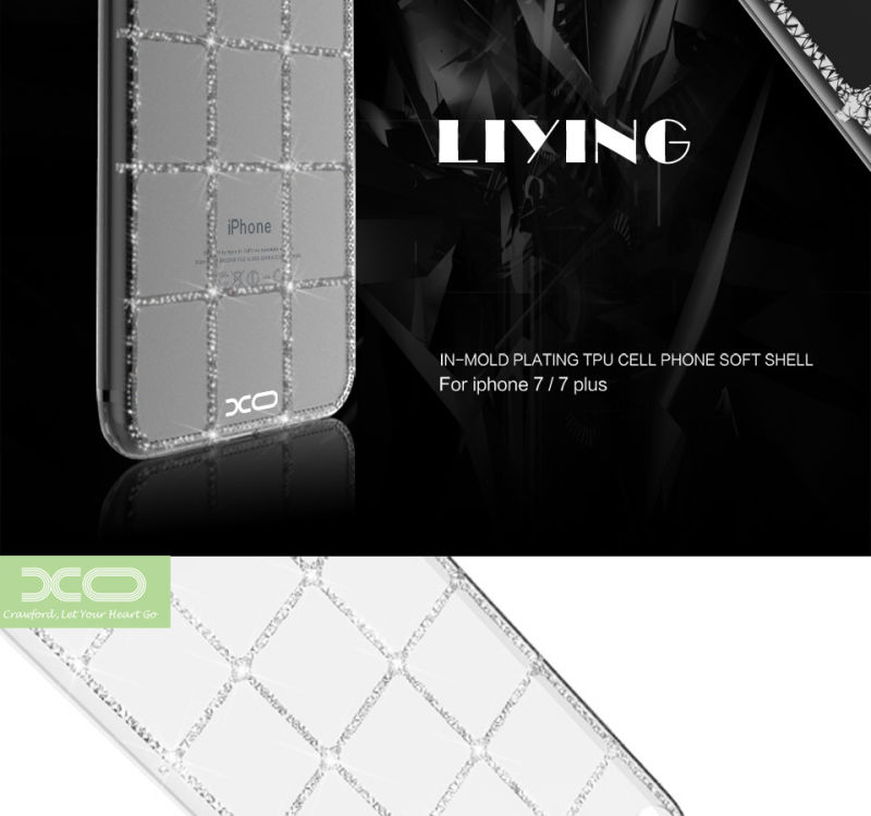 Bright Soft TPU Back Cover Phone Case for iPhone 7 iPhone 7 Plus