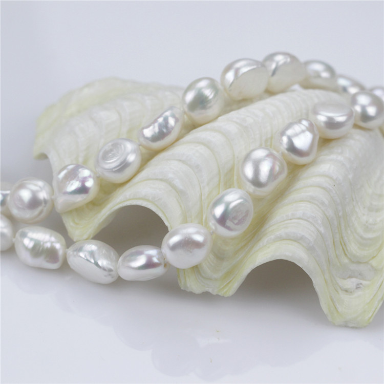 Snh 10mm AA Grade White 925 Sterling Silver Real Pearl Set Jewelry