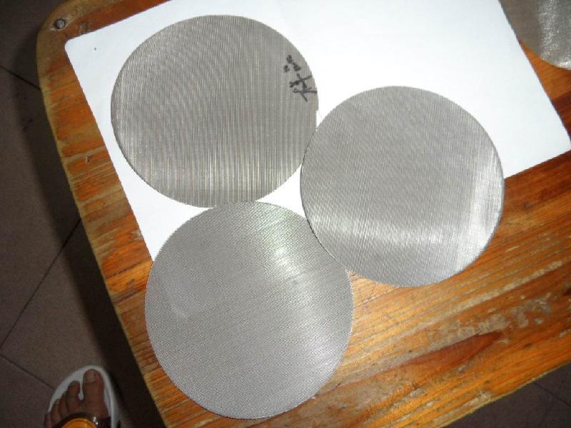 304 Filter Meshes/Black Wire Cloth/Stainless Steel Filter Mesh Disc