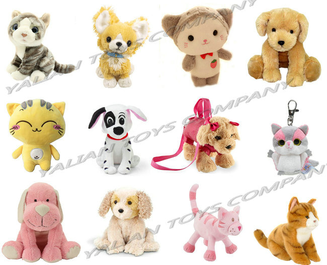 Animals Soft Toy Magnet Mini Magnetic Plush Toy for Freidge