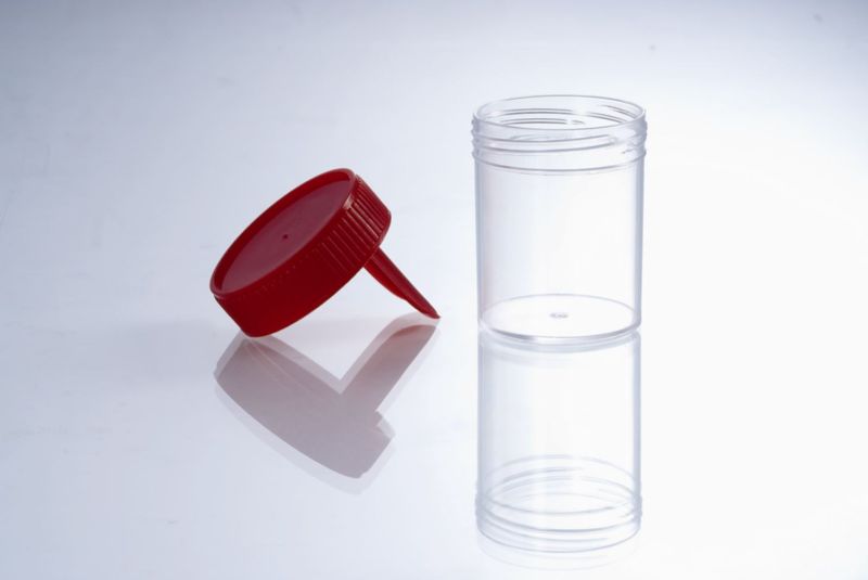 CE and FDA Certificated 60ml Stool Container with Stick