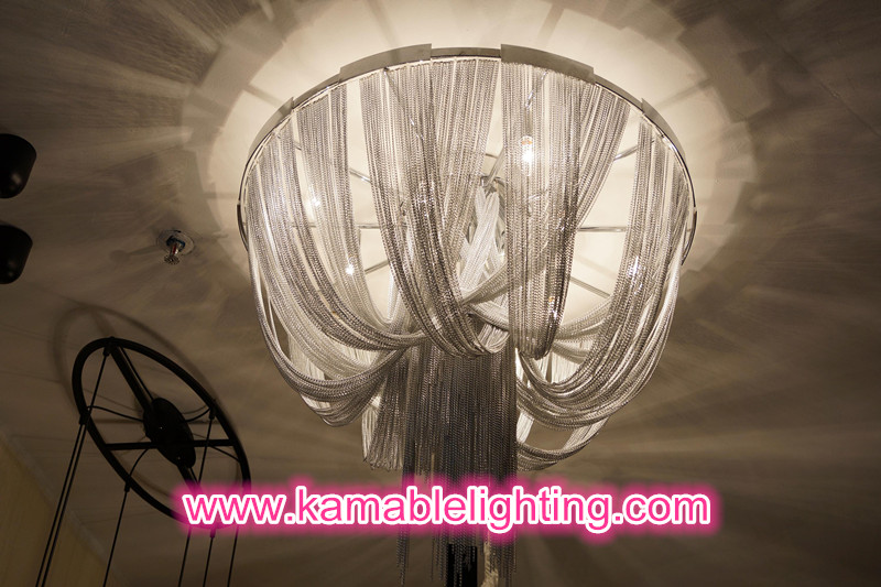 Modern Chain Chandelier Decoration Project Lights. Ka201