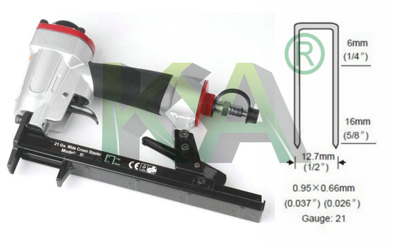 (8016) Pneumatic Staplers for Construction, Decoration