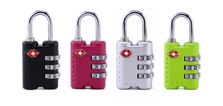 Tsa301 Combination Lock Travel Luggage or Bag Code Padlock