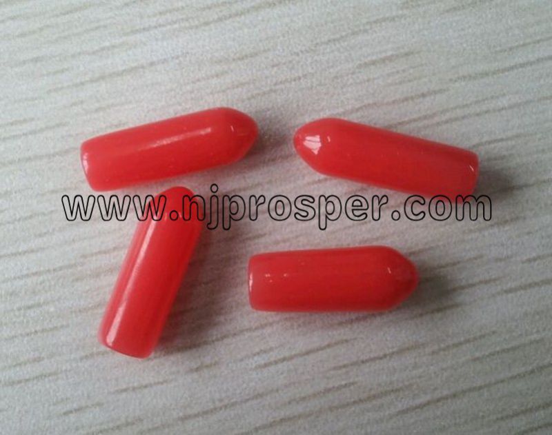 Plastic Vinyl Steel Bar End External Soft Cap (YZF-H315)