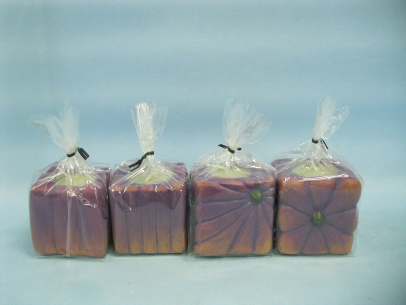 Pumpkin Candlestick Shape Ceramic Crafts (LOE2366-A5z)