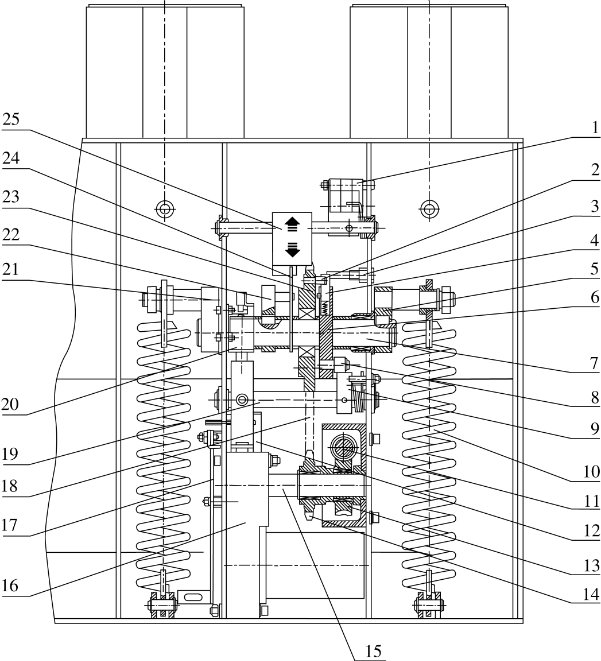 12kv Vs1 Indoor High-Voltage Vacuum Circuit Breaker with Embedded Pole