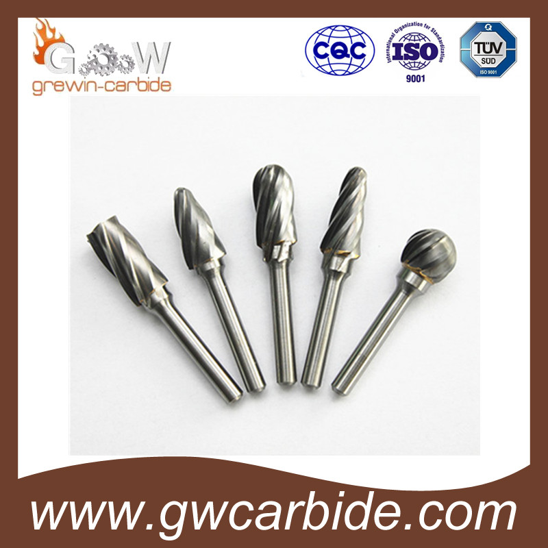 High Quality High Precision Tungsten Carbide Rotary Burrs