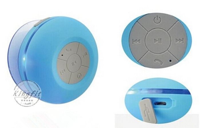 2015 Hot Sell Waterproof Bluetooth Mini Speaker for Shower