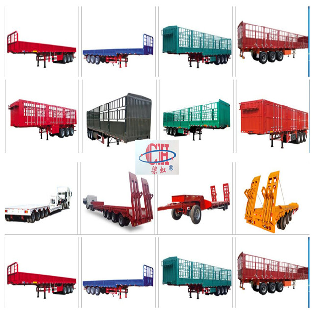 tri-axle refrigerated semi trailer