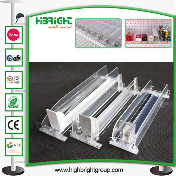 Automatic Plastic Shelf Pusher for Cigarette Drinks